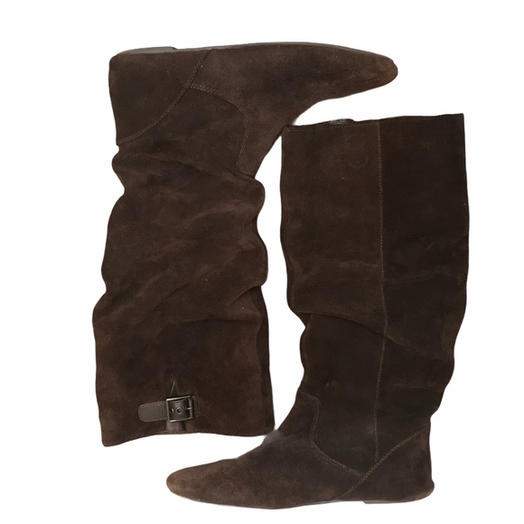 Gianni Bini Shoes - Gianni Bini brown suede boots tall